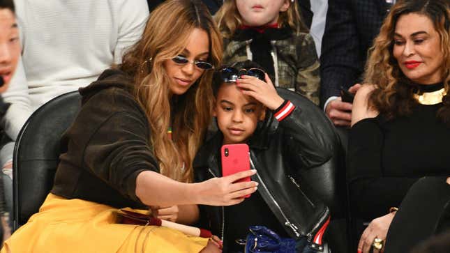 A Big Hello to Blue Ivy, Star of Tina Knowles's Mother's Day Video