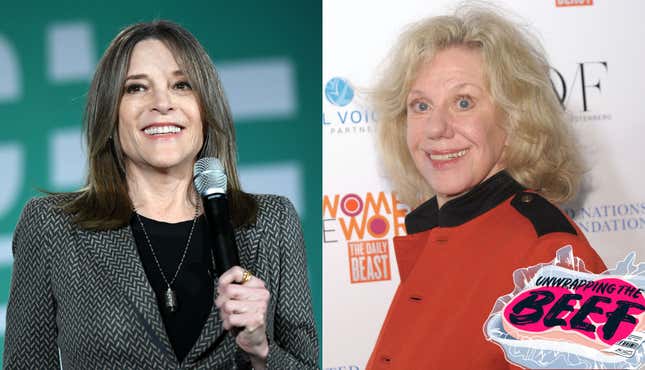 Unwrapping the Beef: A Very Brief History of Marianne Williamson Fighting With Erica Jong