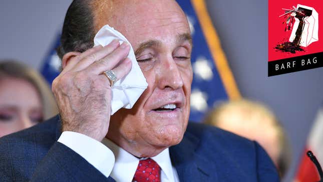 The Universe Is Thirsty to Give Rudy Giuliani Coronavirus