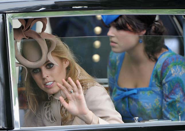 “She really is sorry about the umbrella and the fact that you don’t have any money, Leonard, here’s my card!”