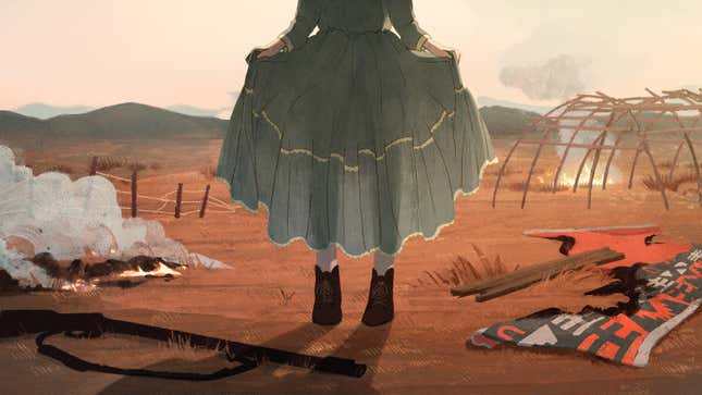 The Settler Fantasies Woven Into the Prairie Dresses