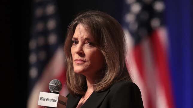 Marianne Williamson is FED UP With QAnon [UPDATED]
