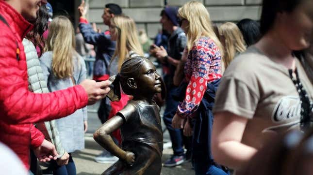 The Firm That Owns 'Fearless Girl' Is Suing the Woman Who Created Her