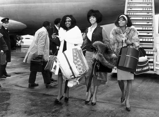The Supreme’s at Heathrow Airport, London.