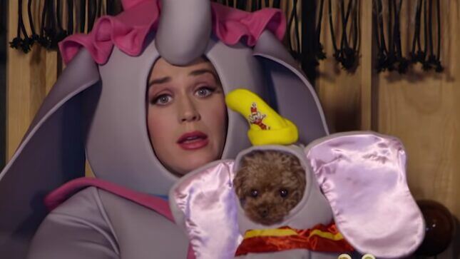 Katy Perry Singing 'Baby Mine' to Her Dog While Wearing an Elephant Costume Is My Own Personal Hell