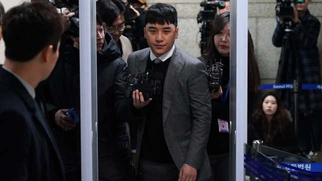 K-pop Star Seungri May Face Prostitution Charges in Military Court