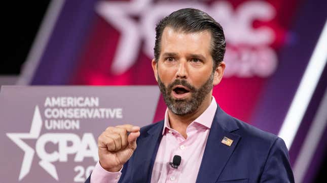 Don Jr. Continues to Be an Incredibly Dangerous and Dumb Man