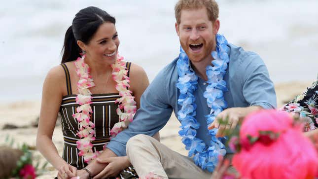 Meghan and Harry Are Beach People Now