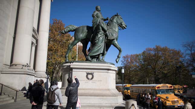 The Racist Theodore Roosevelt Statue Is Coming Down