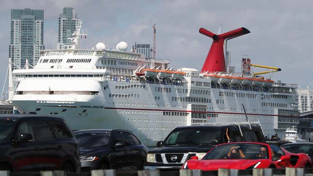 Carnival Cruise Ships Keep Dumping Plastic Crap Into the Ocean