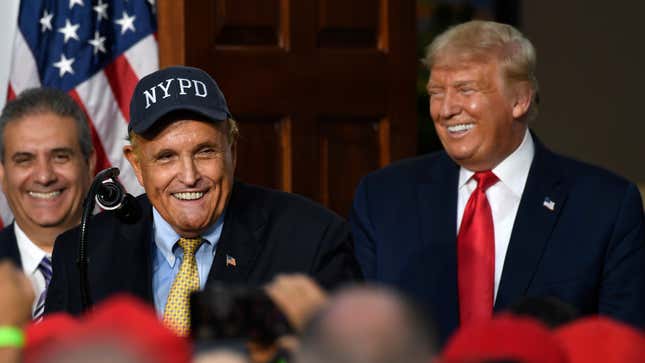 Finally, A Lawmaker Is Suing Trump (and Giuliani) Over Their Role in Capitol Insurrection