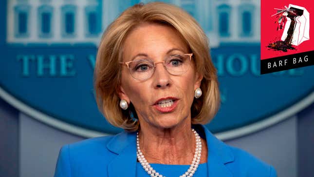 Betsy DeVos Shovels Coronavirus Money to a College People Have Confused With a Cult