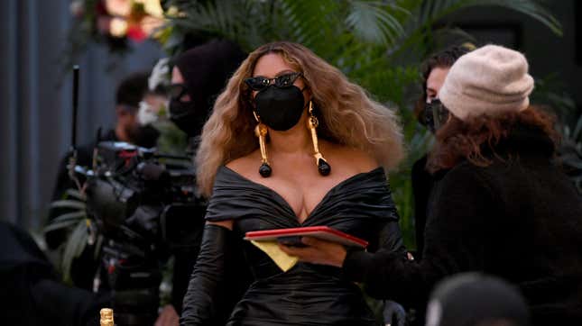 True to Form, Beyoncé Surprised Everyone by Showing Up to the Grammys and Making History