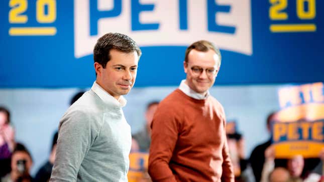 Don't Worry Straight People, Chasten Buttigieg Wouldn't Dare Be Photographed Near a Dancer Pole