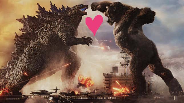 Godzilla and Kong Should Kiss