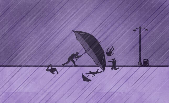 Get A Smaller Umbrella, Asshole