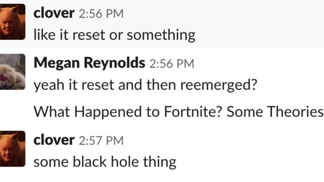 Something Happened With Fortnite