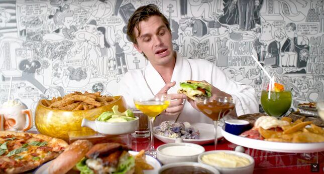 How Many Seconds of Antoni Porowski's SponCon Mukbang Can You Get Through?