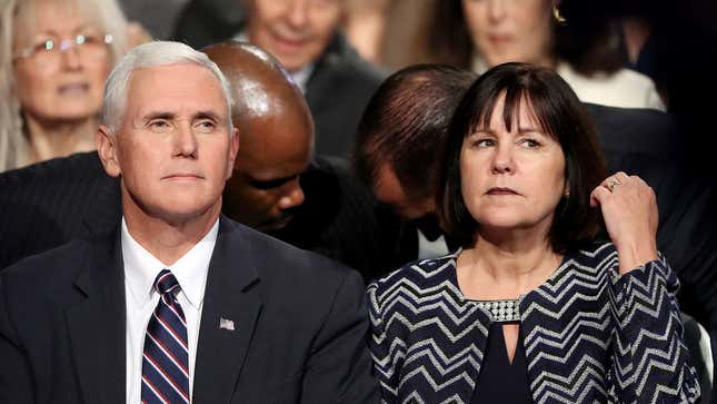 All Mike Pence Wants Is a Kiss From Mother, New Book Reveals
