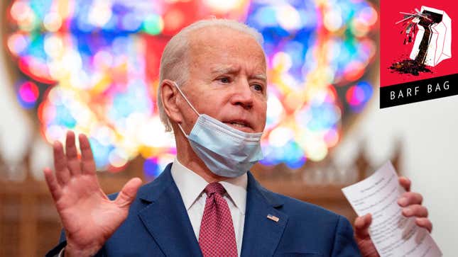 Joe Biden Would Like Cops to Just Seriously Maim People Instead of Killing Them