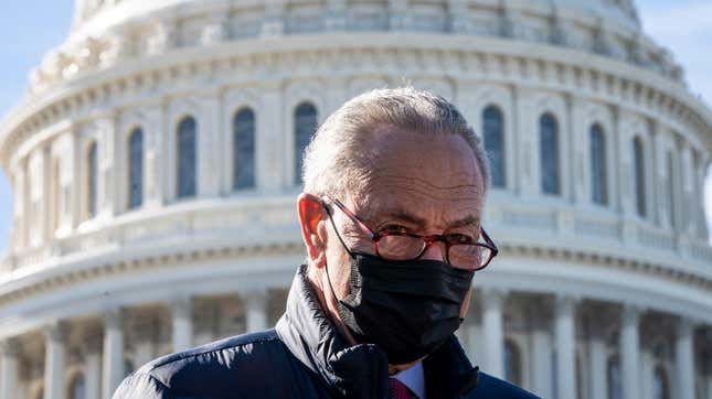 Chuck Schumer Appears to Be Scared of a Primary Challenge From the Left (Good!)