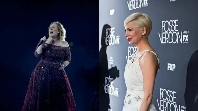 I'm Sorry to Report That Adele and Michelle Williams Are Both Single Now