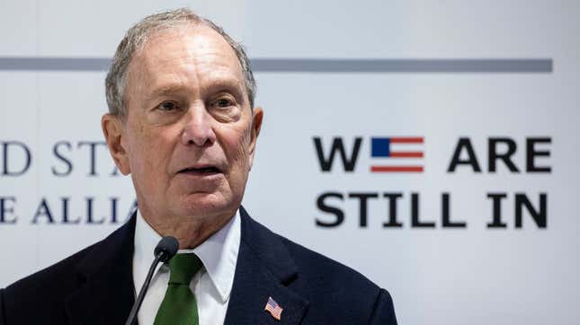 Mike Bloomberg Could Just Give His Money Away Instead of Running for President