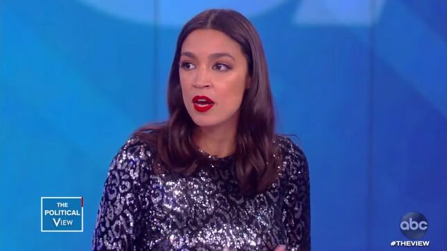 Alexandria Ocasio-Cortez Reminds The View That Life Is Hard for Average Americans