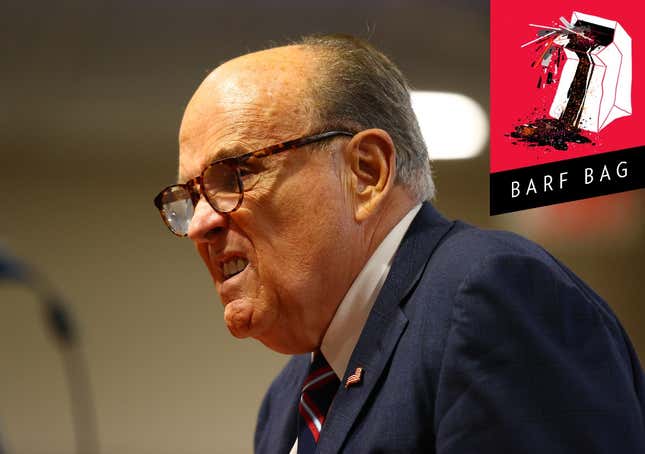 It Would Appear That Rudy Giuliani Is Going to Live