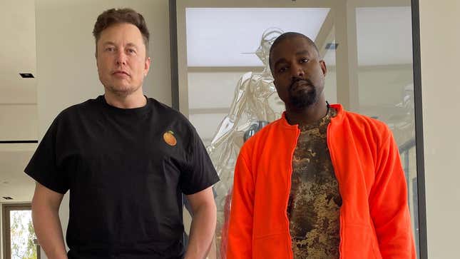 Kanye West Can't Dress, and Neither Can Elon Musk