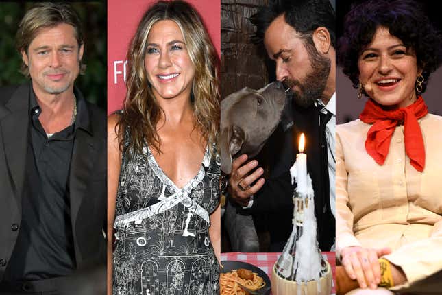 Jennifer Aniston and Brad Pitt and Justin Theroux and Alia Shawkat Are All Doing Just Fine!