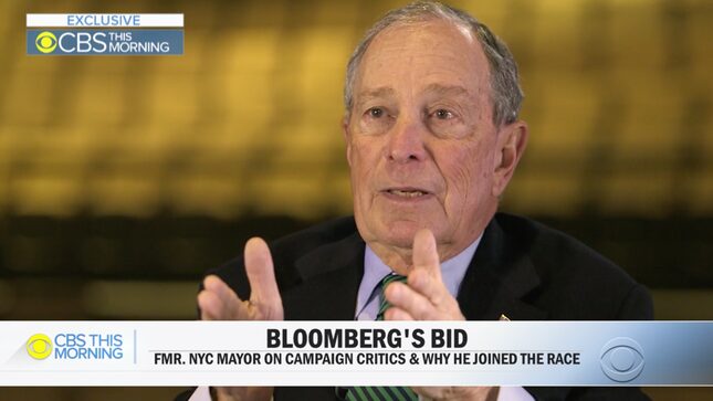 How Nice of Michael Bloomberg to Call Cory Booker 'Well Spoken'