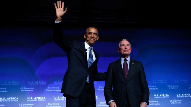 Bloomberg Is Rewriting History With Confusing as Fuck Obama Ads