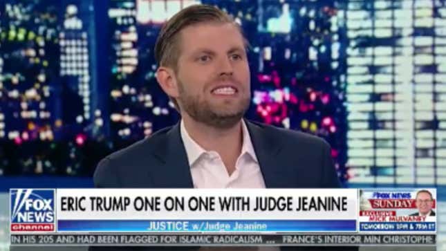 Eric Trump Stares Into the Void