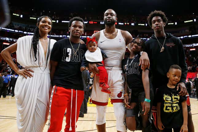 Dwyane Wade Continues to be an Excellent and Supportive Dad