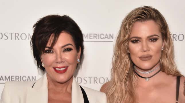 Khloé Kardashian and Kris Jenner Have the Same 'Cheeks'….?