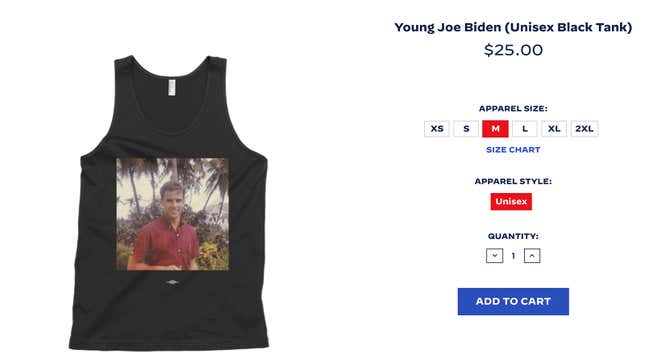 Supple, Young Joe Biden Is Now Available