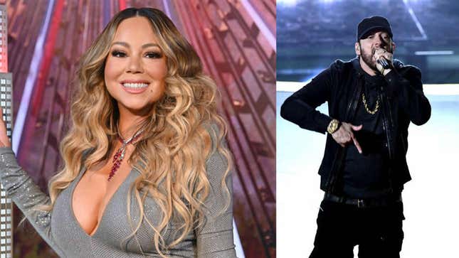 Eminem Is Stressed About What Mariah Carey Might Say in Her Forthcoming Memoir