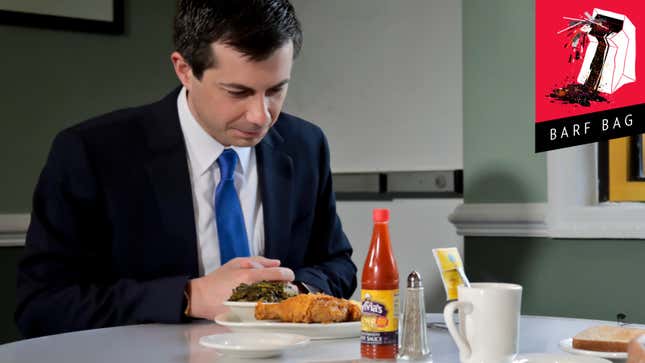 I Can Only Assume That Pete Buttigieg Thinks Fried Chicken Should Be Eaten With a Knife and Fork