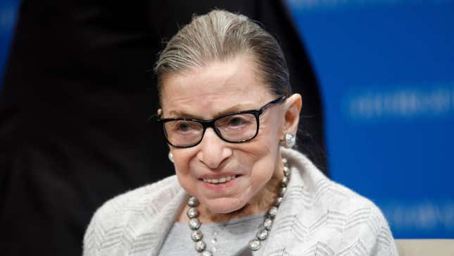 Well, Ruth Bader Ginsburg Is Back in the Hospital