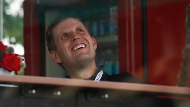 Hey, Someone Spit on Eric Trump!