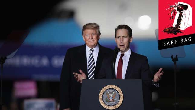 Senator Josh Hawley Loves Being An Asshole So Much Even Mitch McConnell Is Stunned By His Commitment