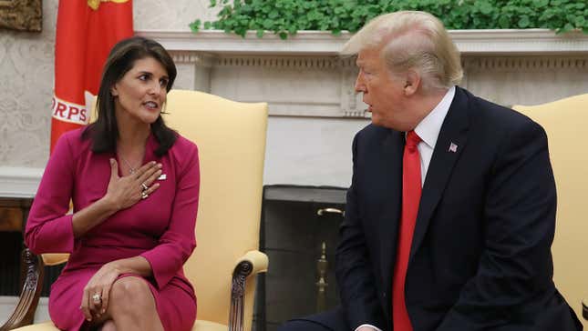 It Sure Seems Like Nikki Haley Wants to Be Trump's Next Vice President