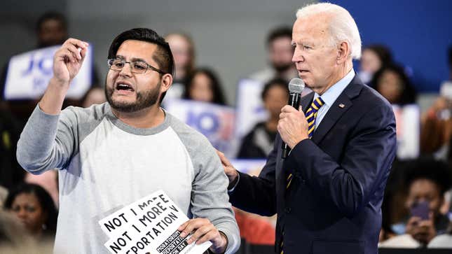 Joe Biden Still Doesn't Know How to Talk About Deportation