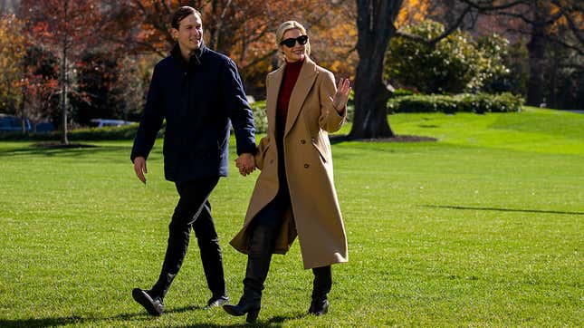 Why Won't Ivanka and Jared Let Their Secret Service Detail Shit In Any of Their 6.5 Bathrooms?