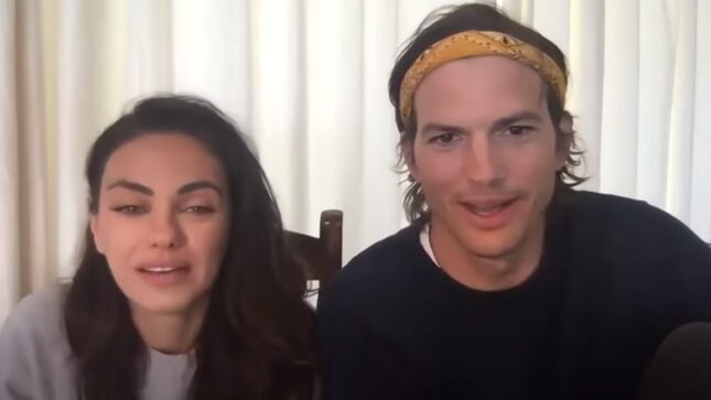 Of Course, Ashton Kutcher and Mila Kunis's Dystopic 'Quarantine Wine' Was Wildly Successful