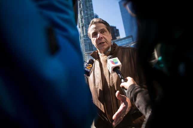 Cuomo Was Allegedly a Creep to Women Reporters, Too