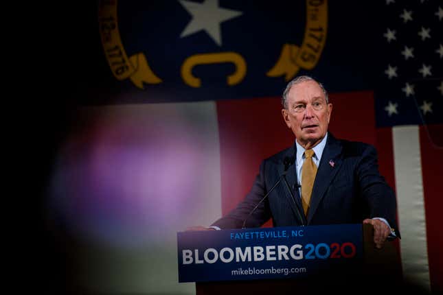 Michael Bloomberg Eats What You Grow