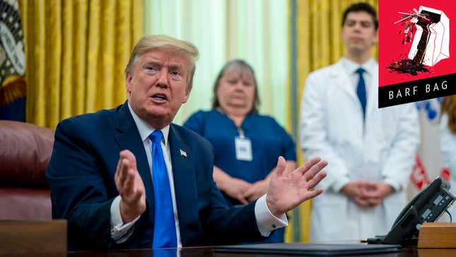 Trump Doesn't Like the Massive Coronavirus Death Toll, so Naturally, He's Denying the Numbers