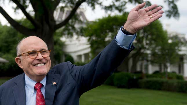 Please Join Me in Visualizing This Wilbur Ross Dance-Off With Rudy Giuliani